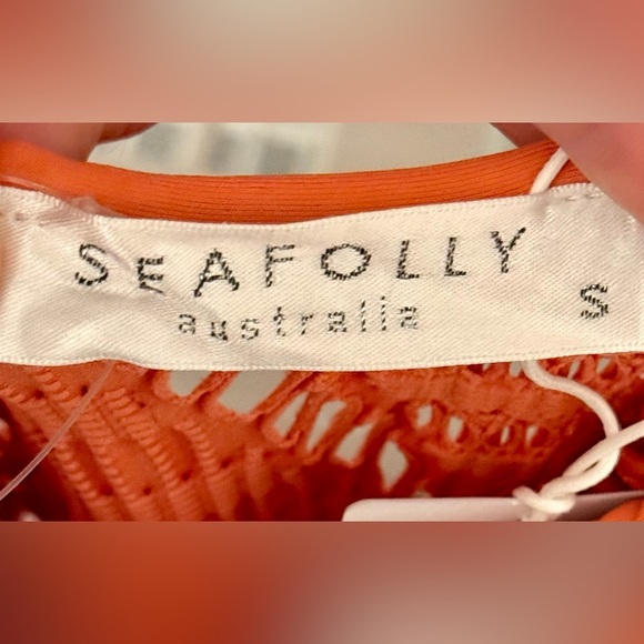 NWT Seafolly Marrakesh Tassel Cover-Up Dress Cinnamon Size‎ S - Picture 7 of 13